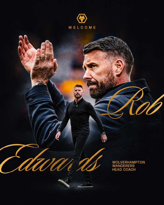 황희찬 잘 해보자! '오피셜' 공식발표→울버햄튼 새 사령탑, 롭 에드워즈…