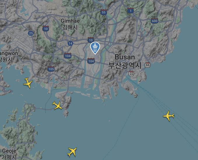 영어 듣기평가 35분, 하늘길도 멈췄다…3㎞ 이상 상공 대기