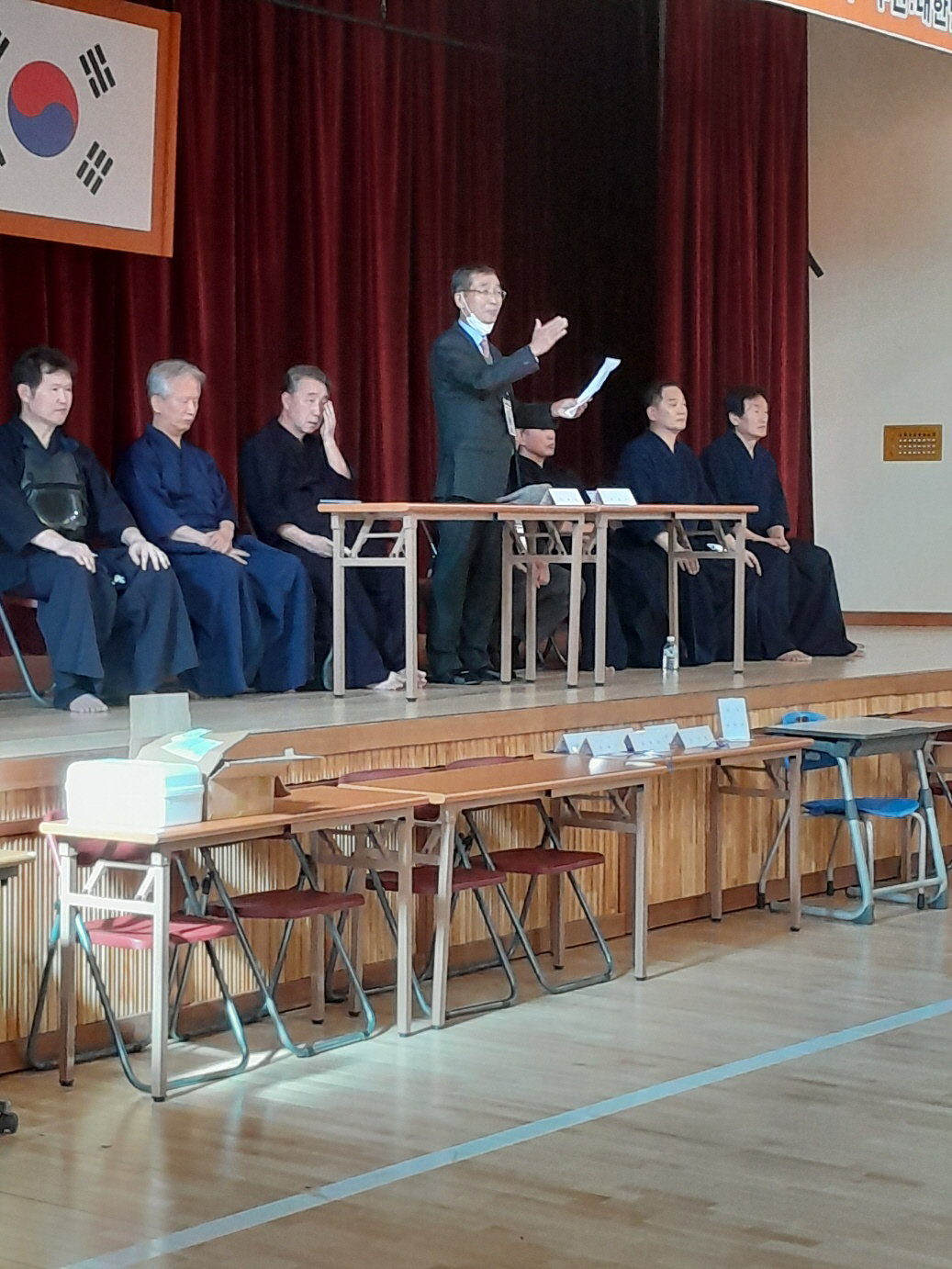 "여생검락의 품격으로…" 시니어 검도 추계대회, 75세 이상도 5명 참가…