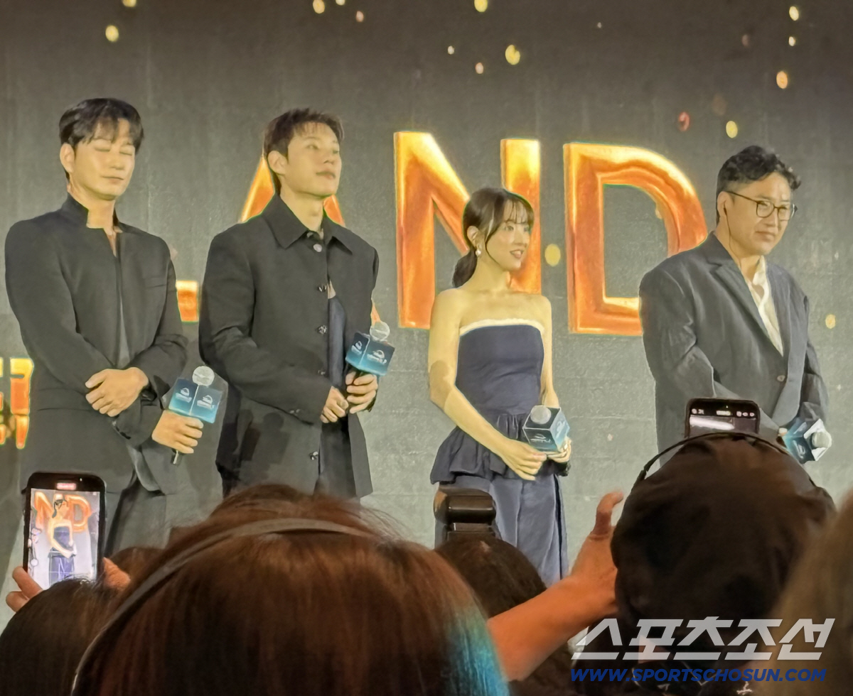 [SC현장]"기존 모습과 달라"…'골드랜드'로 파격 변신한 박보영, 욕망…