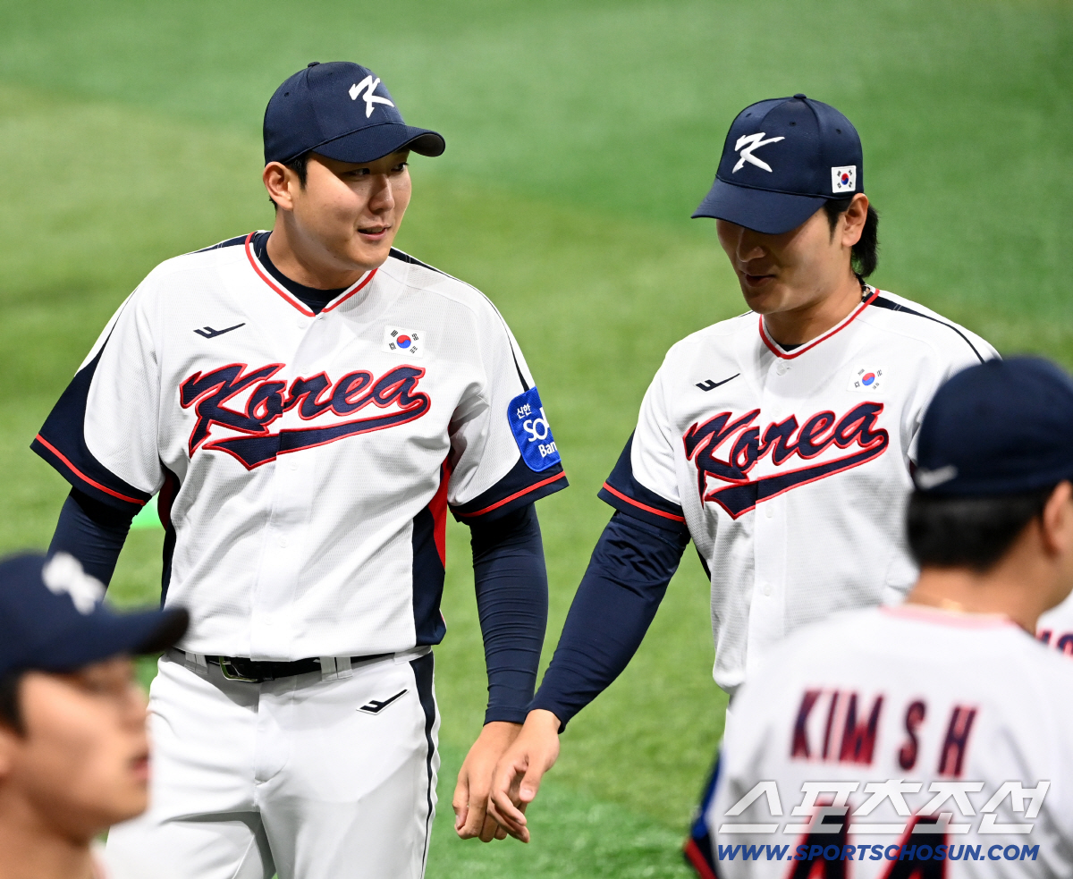 "신발끈 묶다가도 문제가..." 원태인 문동주는 진짜 안되나. 여전히 침…