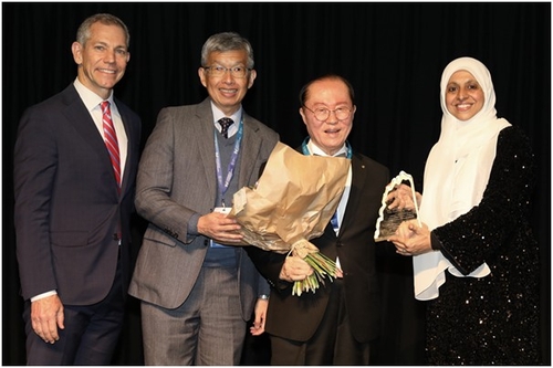 김광태 대림성모병원 회장, 국제병원연맹서 공로상 수상