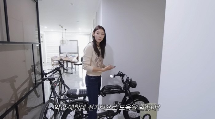 한혜진, 수백만원 전기바이크 5년째 방치한 이유 "모터 도움 받으니 자존…