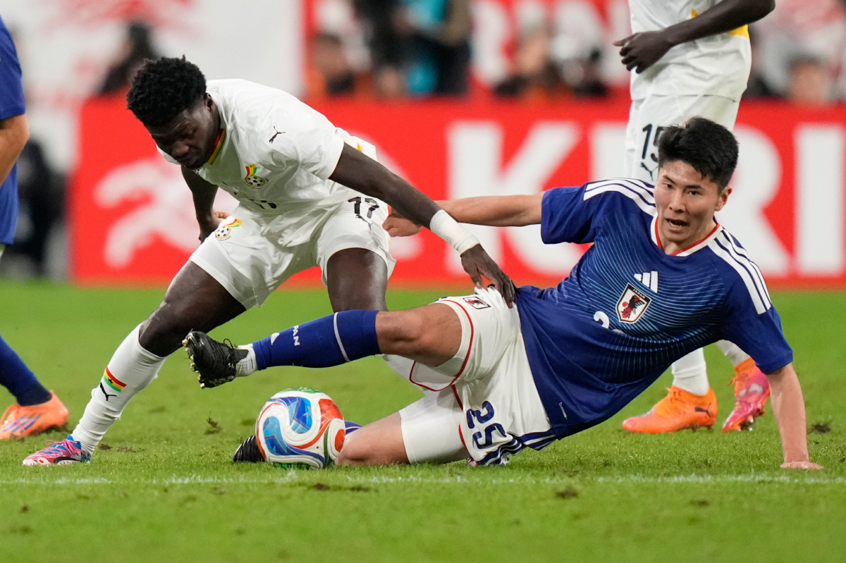 브라질 이어 가나도 잡았다! '모리야스 100번째 경기' 日 무섭다, 2…