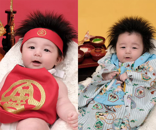 심형탁♥사야 子 하루, 일본식 100일 촬영.."한 번에 좋은 사진 나와…