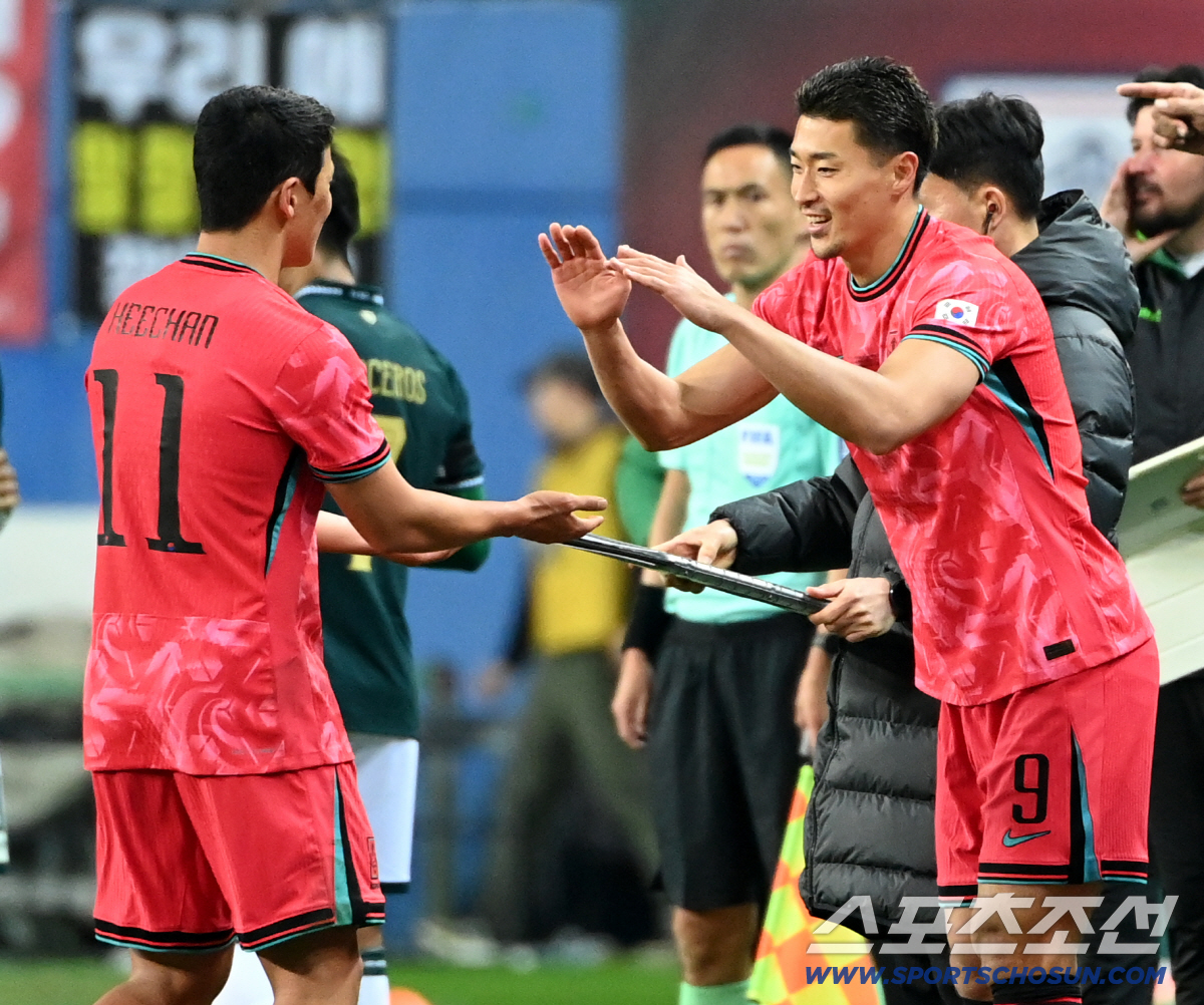 [볼리비아전 현장리뷰]손흥민 환상FK+조규성 복귀포! 한국, 볼리비아 2…