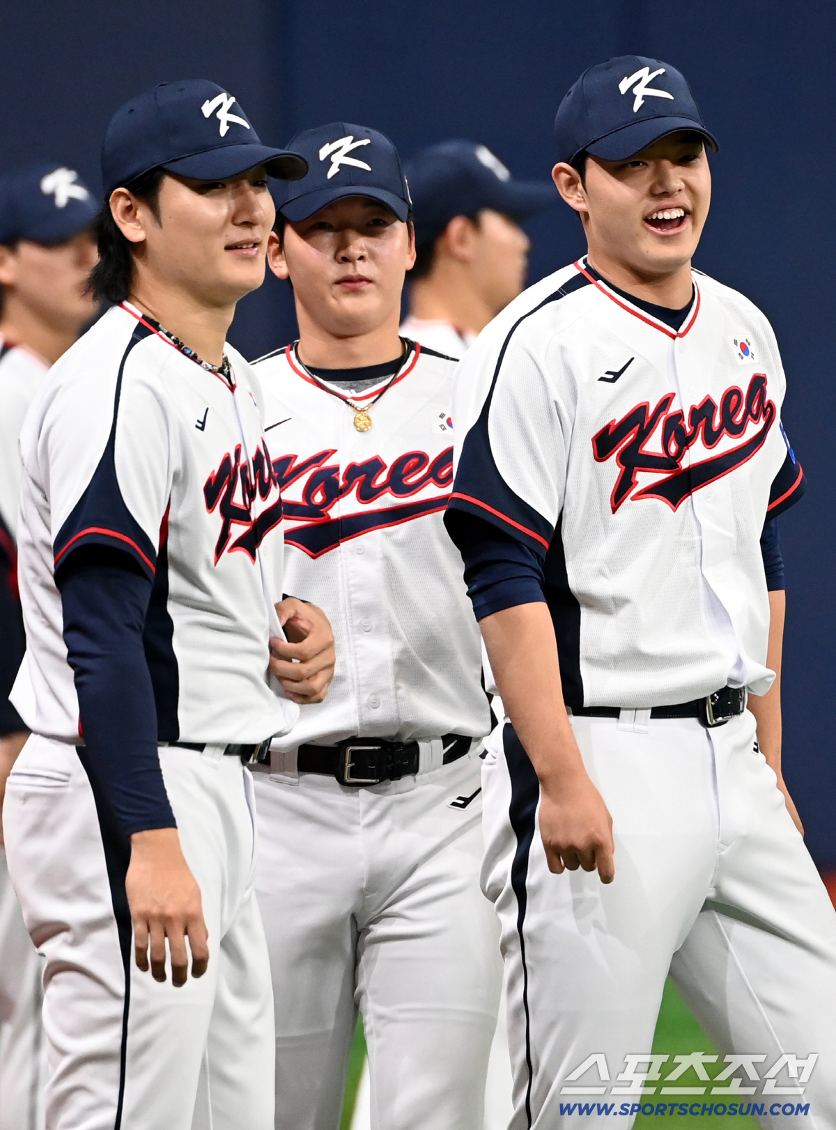 처음부터 일본전 선발이었다. 체코전이 연습등판이었던 곽빈. "점수를 안주…