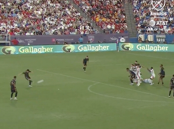 "'올해의 골' 또 봤지" 손흥민 환상골, MLS→LA FC도 무한 찬사…