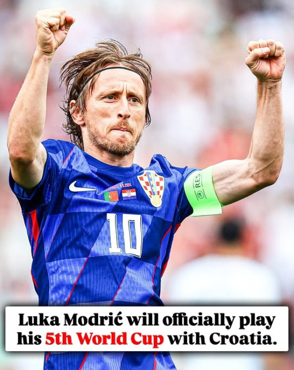 "메시, 호날두만 있나" 소리없는 진정한 'GOAT', '불혹' 모드리치…