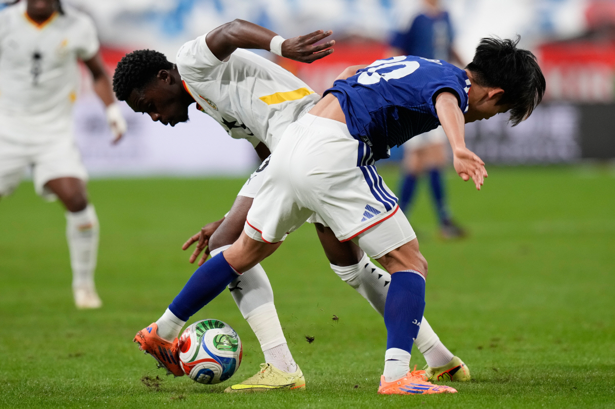 손흥민급 인기? 가나 대표팀이 사랑한 日 최고 인기 선수 누구인가..."…