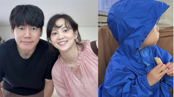 윤승아♥김무열, 30개월子 얼굴 공개 소신...