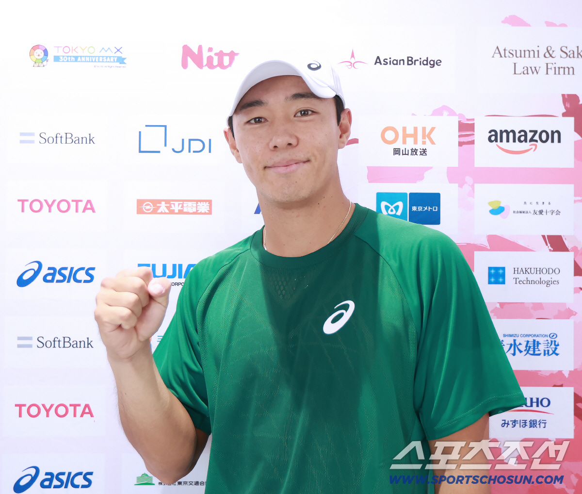 "데플림픽金 목표" 청각장애 테니스★이덕희,男단식1회전 가볍게 승리[도쿄…