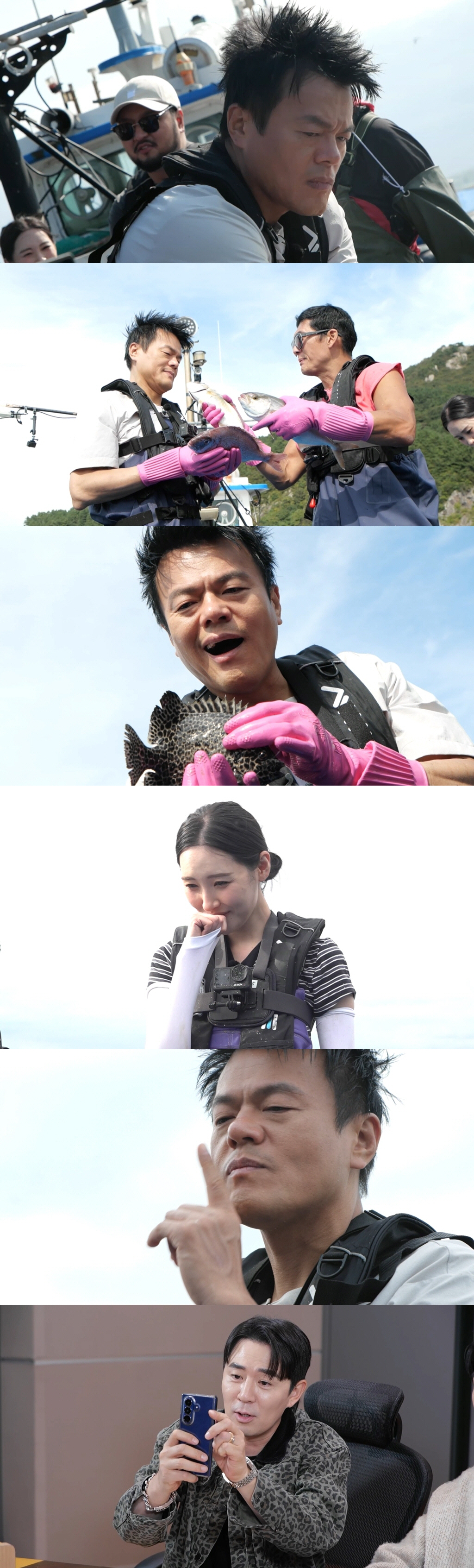 '장관급' 박진영, 데뷔 33년 만에 적성 찾았나…"노래보다 조업이 더 …