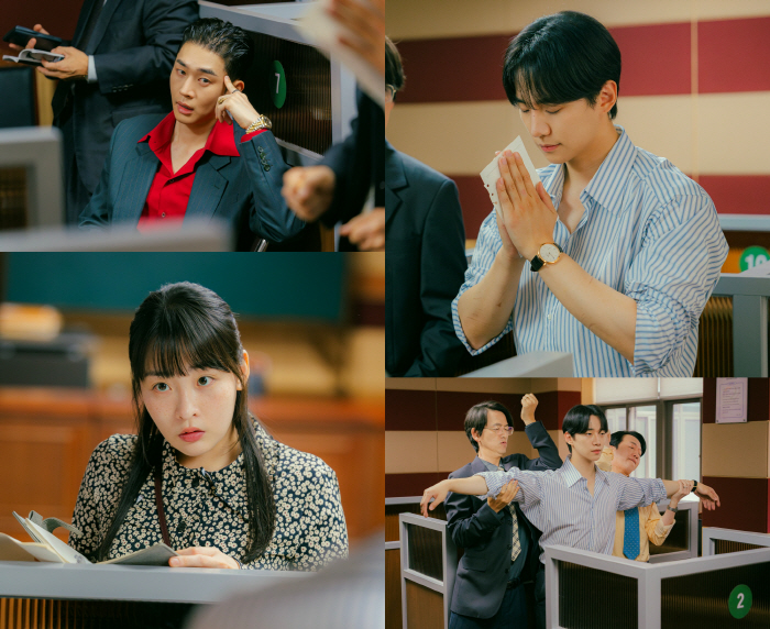 이준호♥김민하, 전날은 로맨스 찍고 다음 날은 무진성과 경쟁('태풍상사')