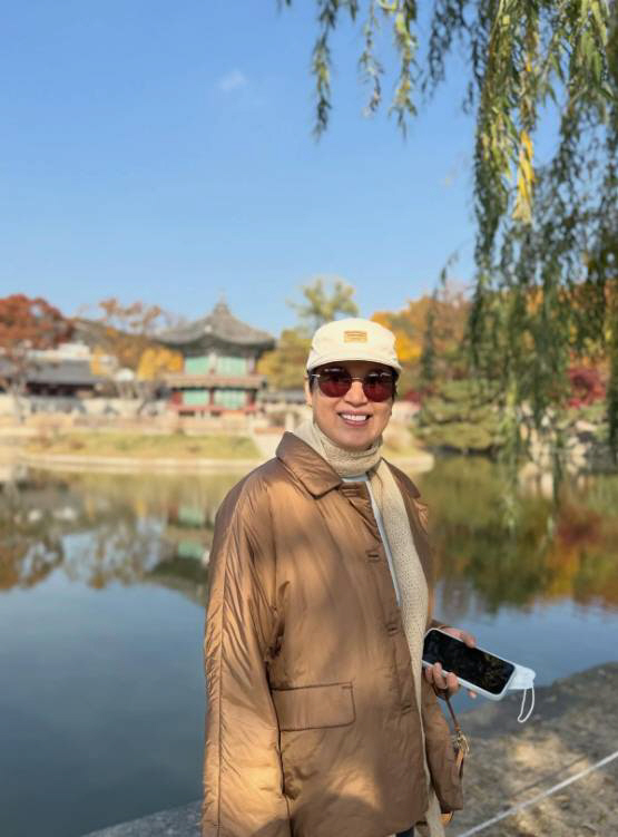 '유방암 극복' 박미선, ♥이봉원이 찍어줬나…"꿈처럼 행복한 산책" [S…