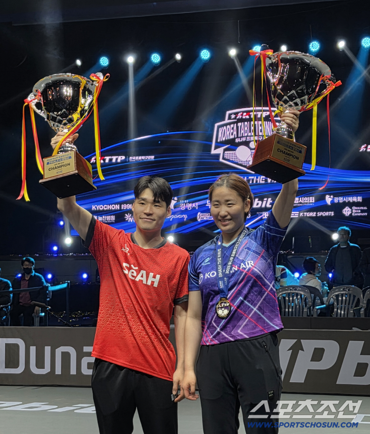 "파리 투혼銅"이은혜의 기도,프로탁구 파이널 女단식 초대 챔피언 등극!