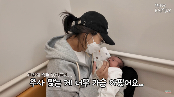 임라라♥손민수, 생후 15일 '강단 남매' 첫 외출에 멘붕..."울고 싶…