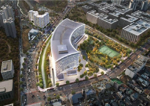 성남 위례지구 '포스코 글로벌센터' 기공식…2030년 준공 목표