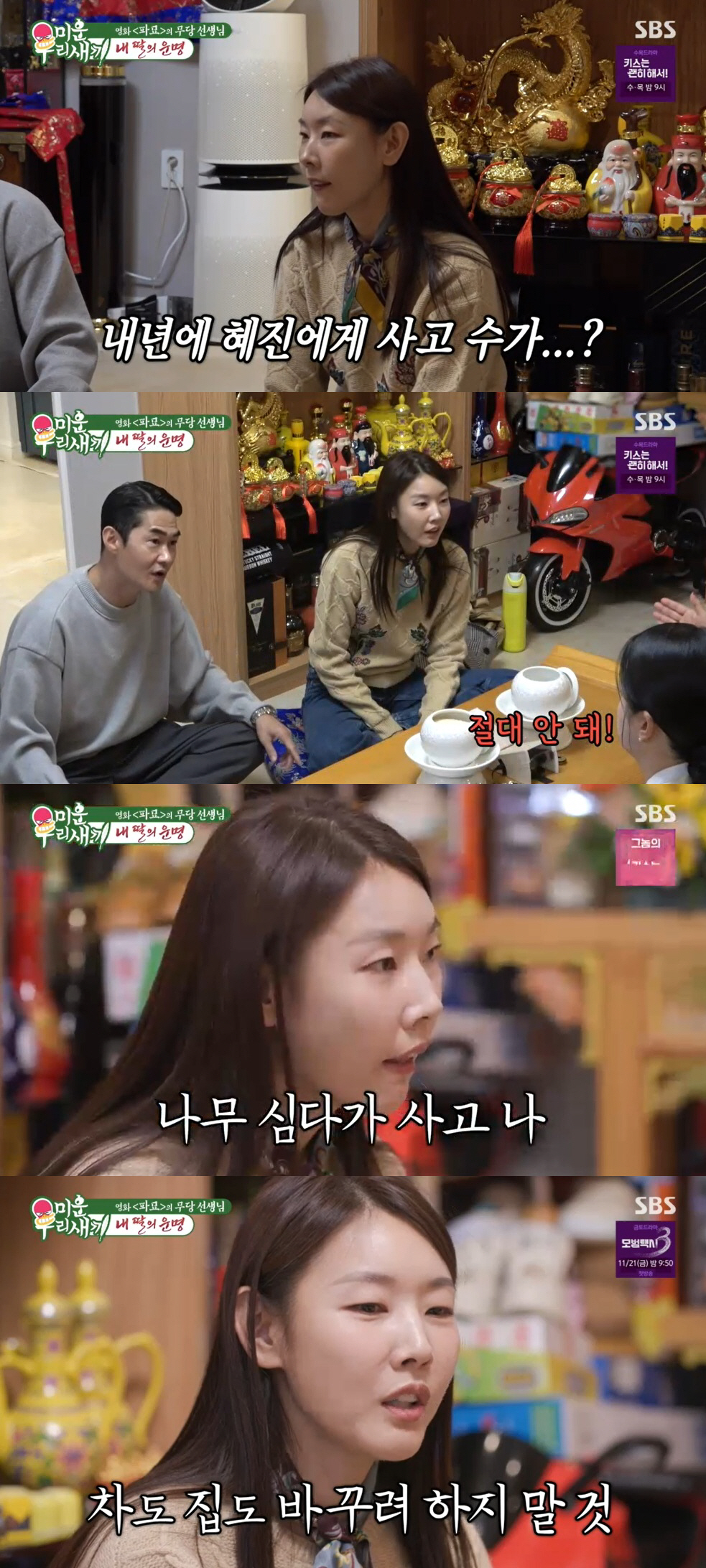 한혜진, '500평 별장' 수리·조경 금지당했다 "건들면 다치는 사고수 …