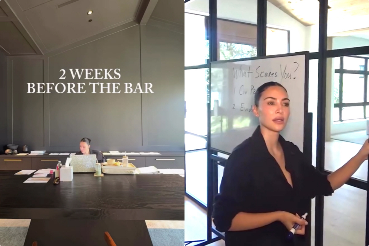 '45세' 킴카다시안, 변호사 시험 낙방에 오열 "실망스럽지만 포기 안한…