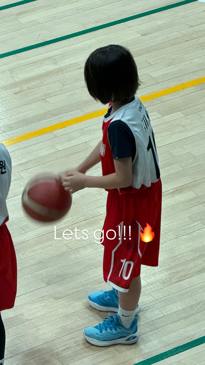 김나영, 재혼 이어 겹경사...10살子, 농구대회 '우승'에 '아빠' ♥마이큐도 '환호'