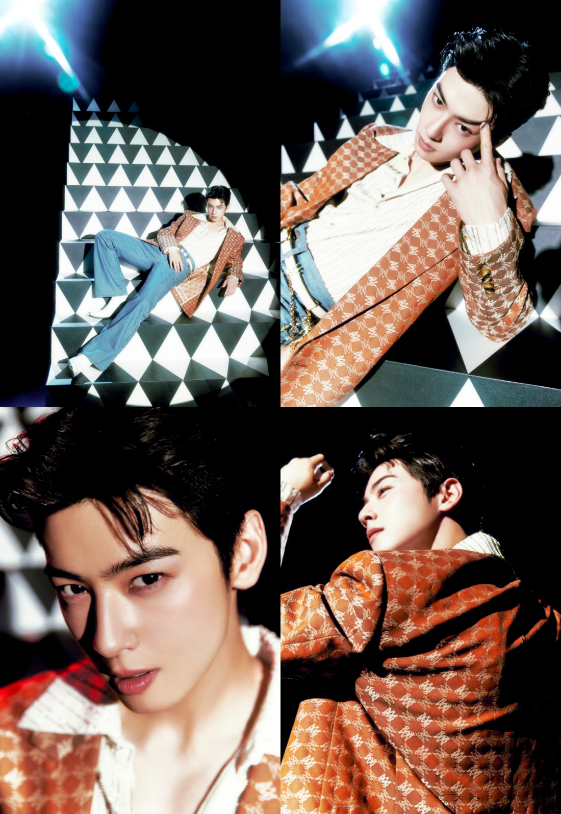 차은우, 동생까지 난리난 미모..반려견도 잘생겼네