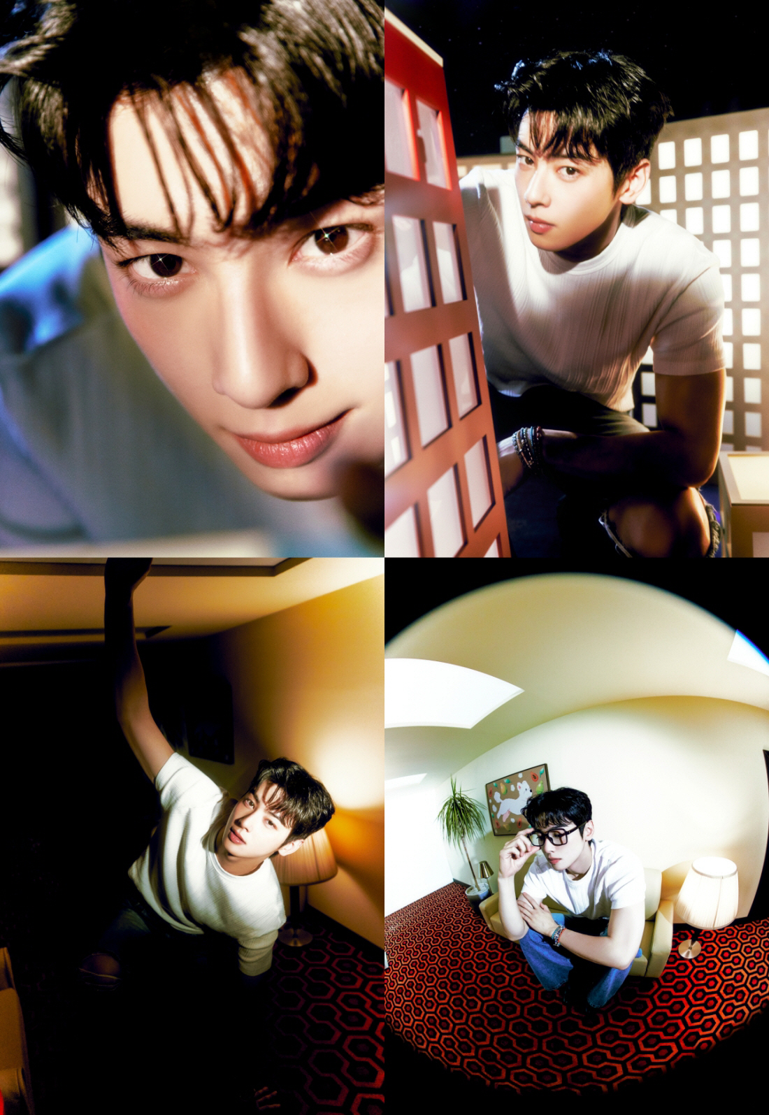 차은우, 동생까지 난리난 미모..반려견도 잘생겼네