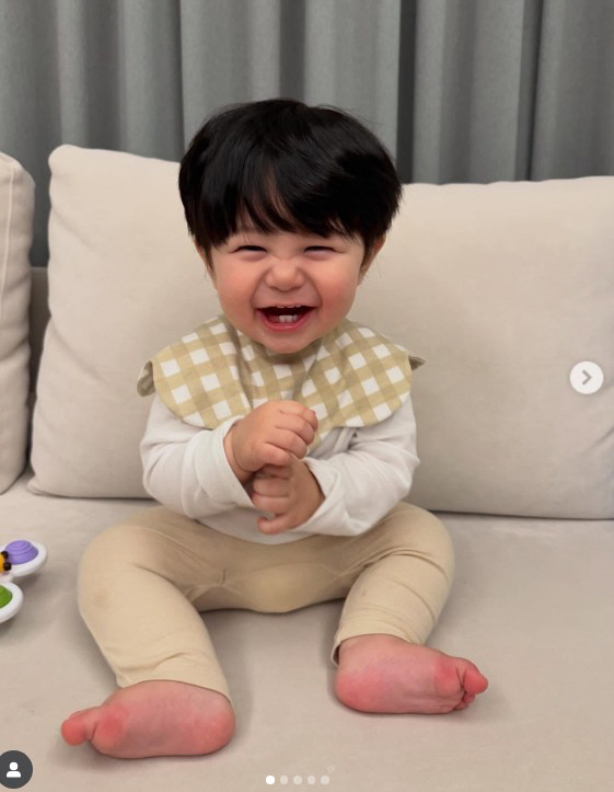 심형탁♥사야 아들, 생애 첫 이발 "돌까지 기르고 싶었지만 건강 때문에"