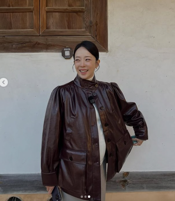 '44세에 자연 임신' 박은영, 이제 안 숨겨지는 D라인…"배가 꽤 나왔…