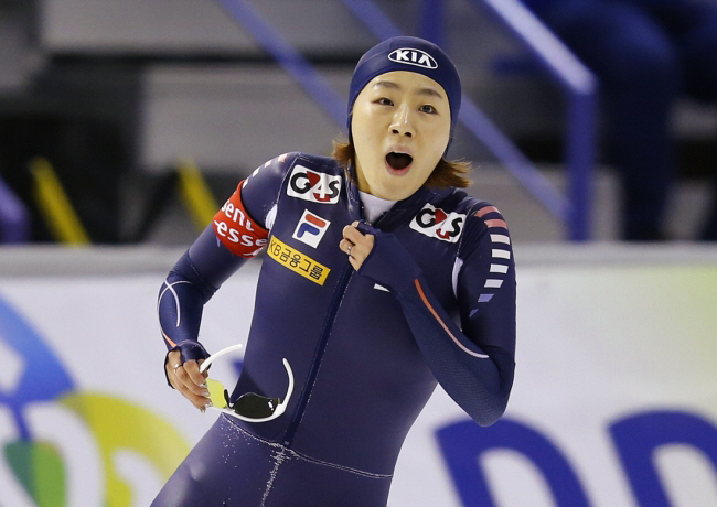 "이상화가 꿈, 세계 기록 깬 게 비현실" 12년 만에 같은 장소에서 허…