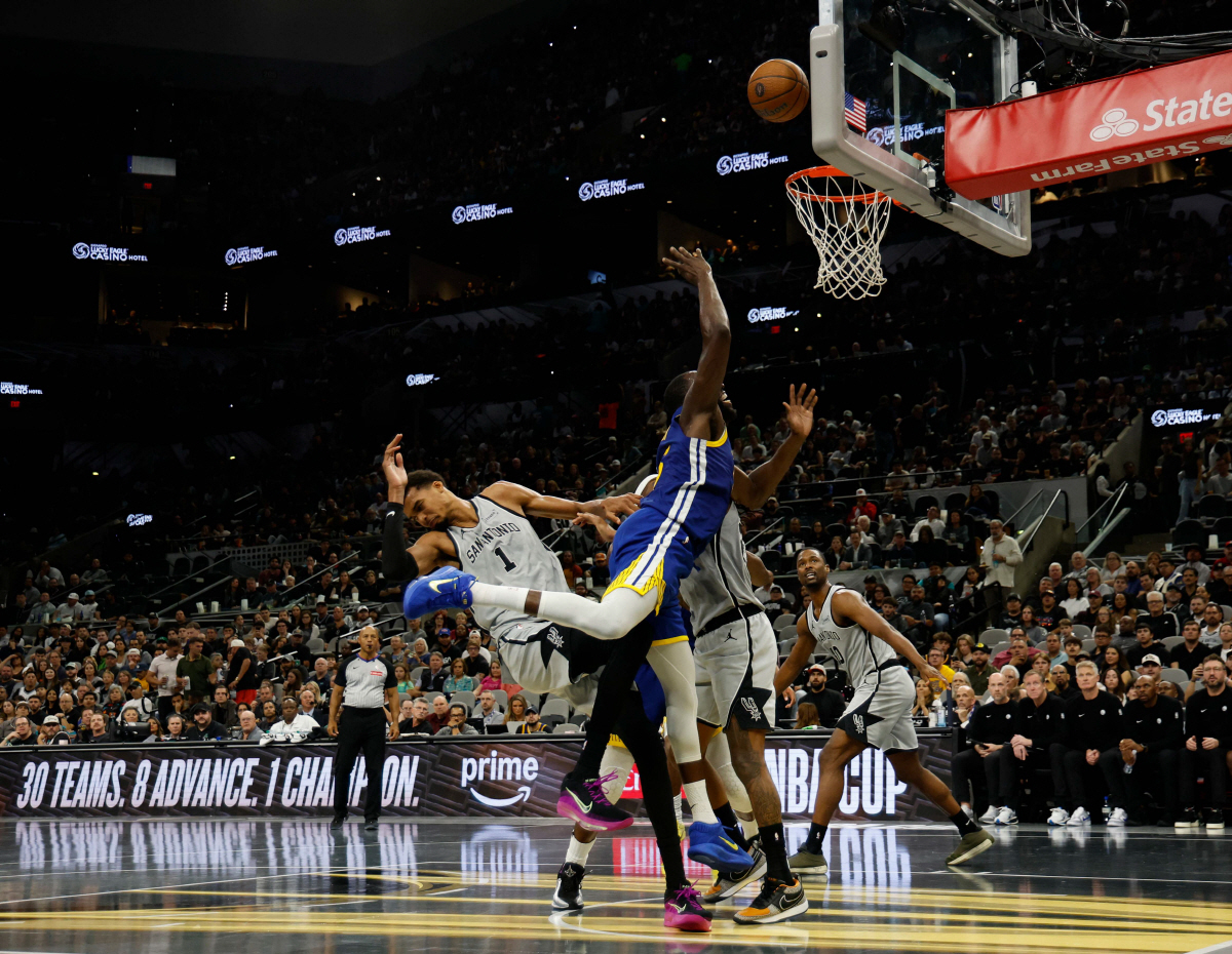 웸반야마에 대한 충격 예언, 적중했다. "82경기 못 뛸 것". 웸비, …