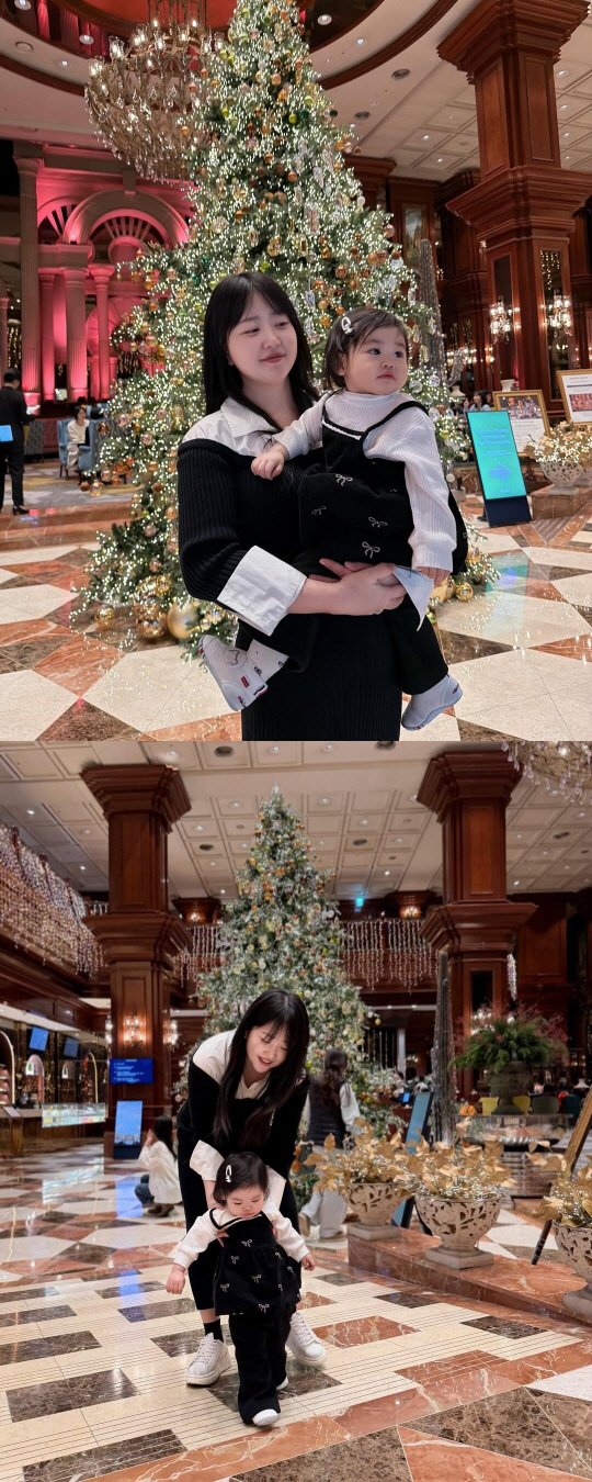 '박수홍♥' 김다예, 33kg 빼더니 '광고 요정' 딸과 커플룩도 '거뜬…