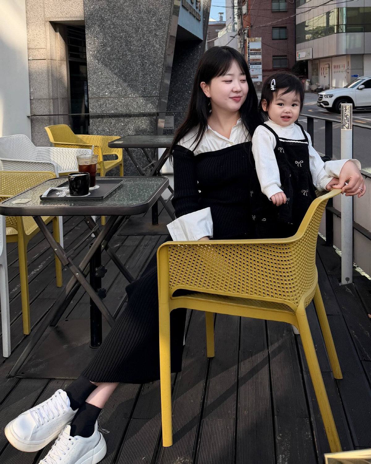 '박수홍♥'김다예, 딸이 엄마도 아빠도 닮았네…옷까지 시밀러룩[SCin스…