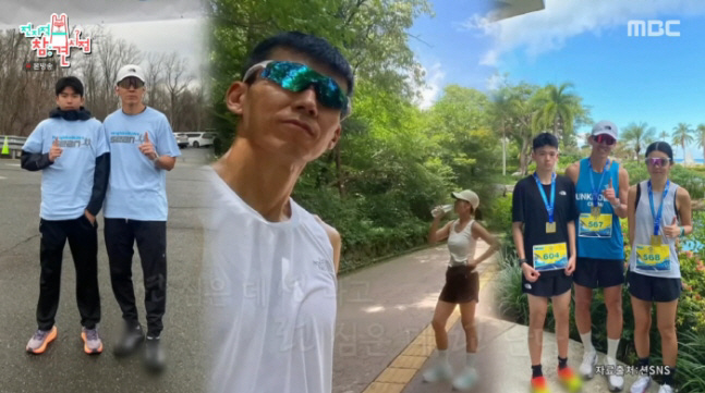 션♥정혜영 셋째子, 父 키 따라 잡은 '16세'...아빠와 마라톤 출전 …