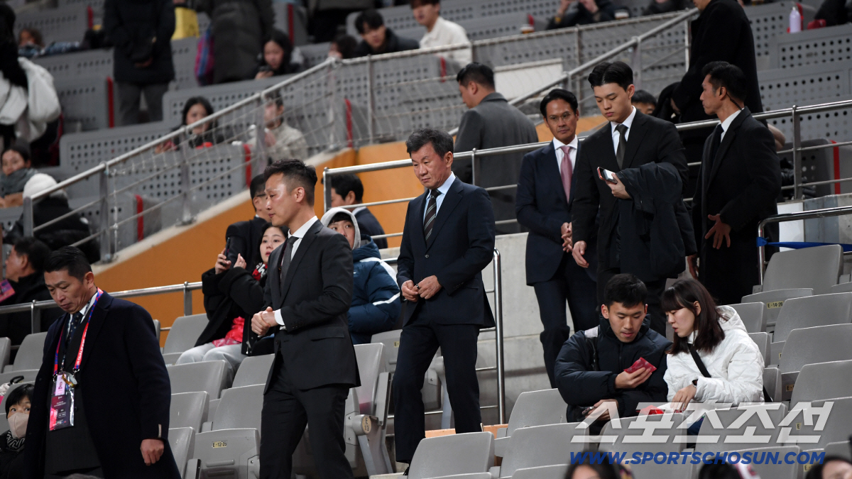 [포토] 입장하는 정몽규 회장