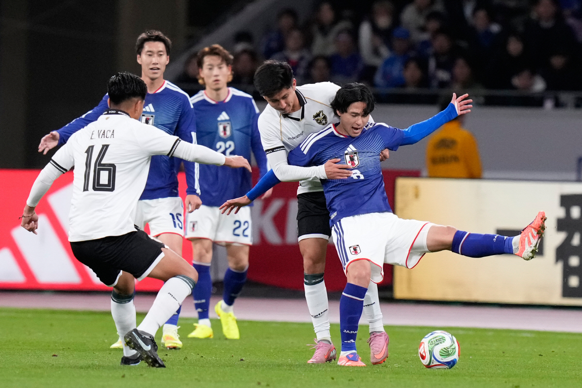 [A매치 리뷰]'일본은 강했다' 오열한 모리야스 100번째 경기서 볼리비…