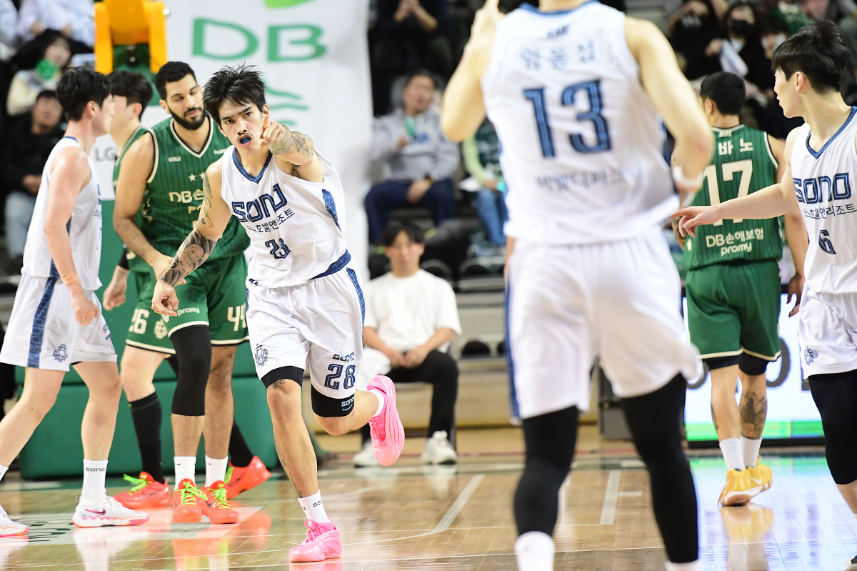 [현장분석] 50P-24R-15A 소노 빅3, DB 92대83 완파. '…