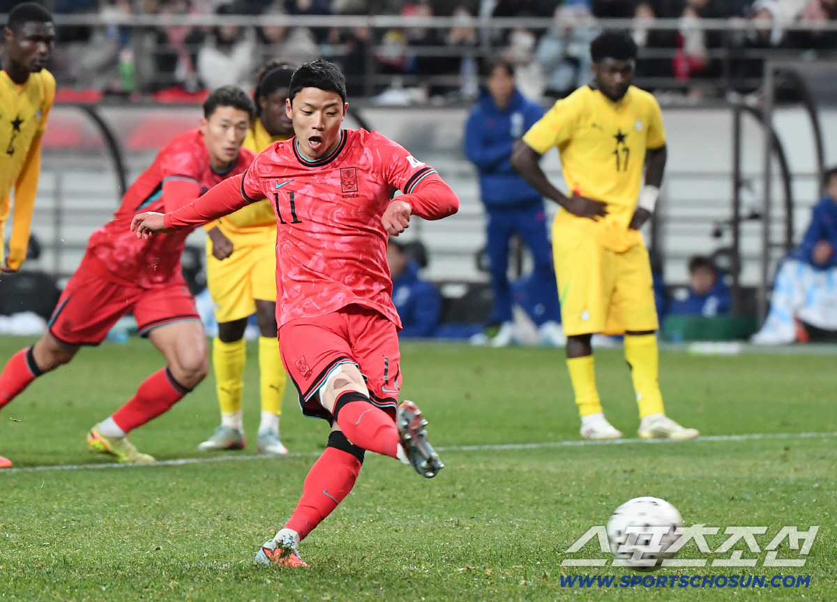 [포토] 패널티킥 실축하는 황희찬