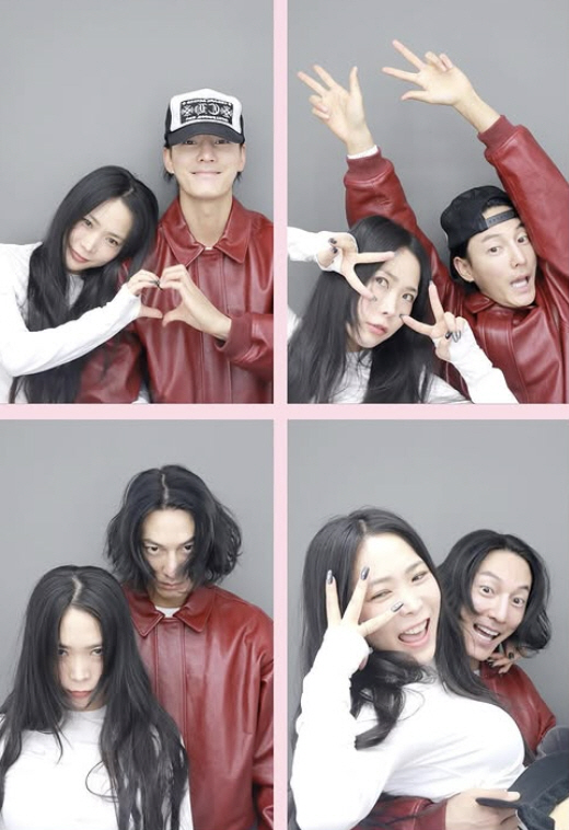 "불화설 씻었다" 허니제이♥정담, 3주년 꽃다발 문구 "300년 더 함께…