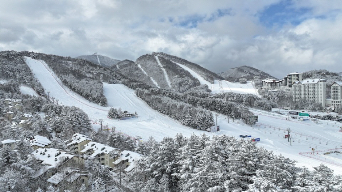 "빠르고, 즐겁게" 모나용평, 스키장 21일 개장