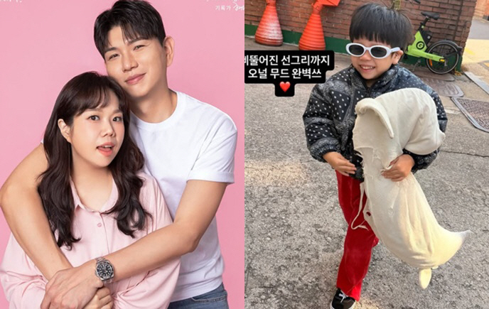 '홍현희♥' 제이쓴, 아들 등원룩 극성.."가위로 싹둑" 직접 수선까지