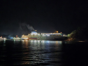 무인도 좌초 여객선 운항 잠정 중단…해경, 선체 조사(종합)