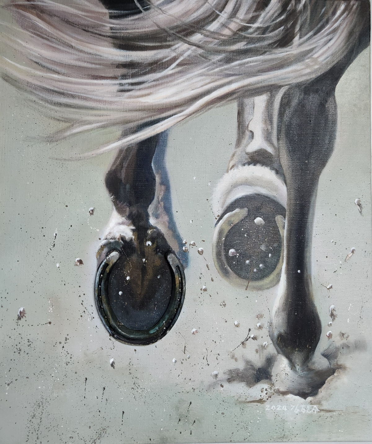 마사회 말박물관 초대작가전 김현주의 "찰나, 영원" 개막