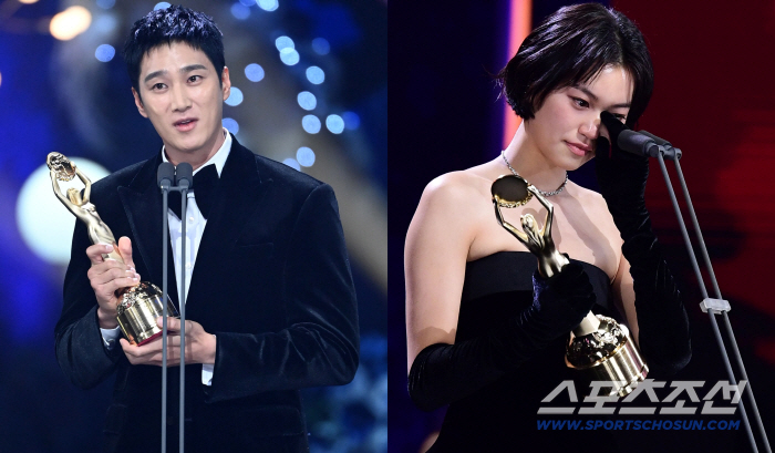 [청룡영화상]청룡이 울린 신인들… 안보현·김도연, 눈물로 완성한 첫 영광