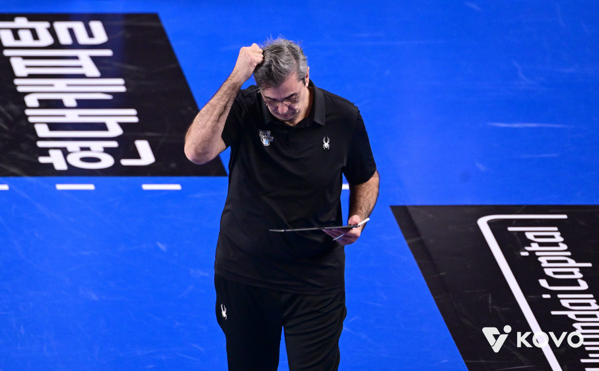 '베논 24득점 폭격' 한국전력 4위 점프! 현대캐피탈 셧아웃+충격 3연…