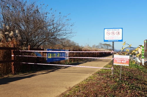 쇠기러기 고병원성 AI 확진…창원시, 주남저수지 전면 출입통제