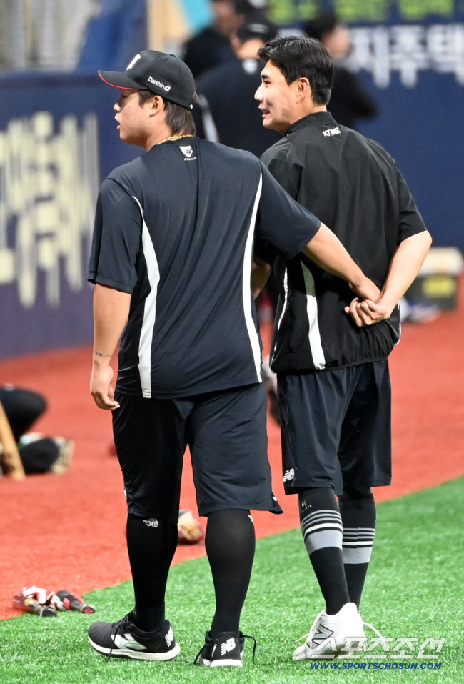 "(강)백호 한 마디 든든하더라"…KS MVP 경쟁하던 '절친 동생', …