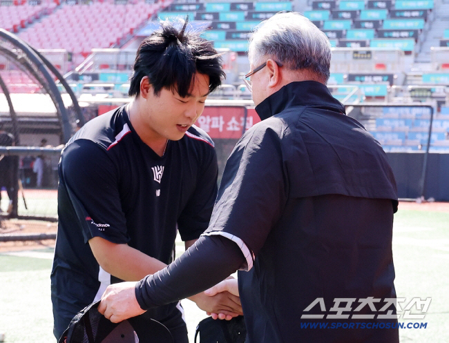 "(강)백호 한 마디 든든하더라"…KS MVP 경쟁하던 '절친 동생', …