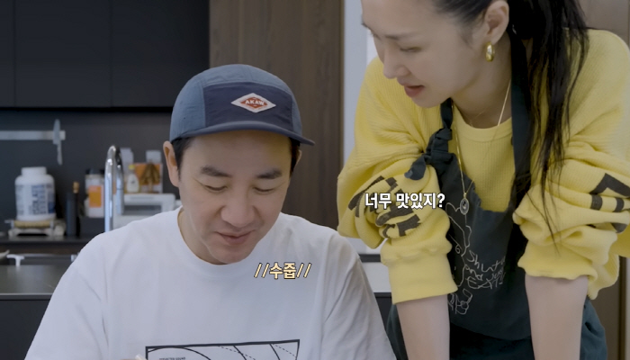 윤혜진 갑자기 울컥...밥 먹던 ♥엄태웅에 감정 터졌다 