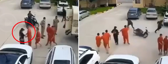 법원 앞에서 수감자 6명 총격 탈출…권총 건넨 미모의 여성 정체는?